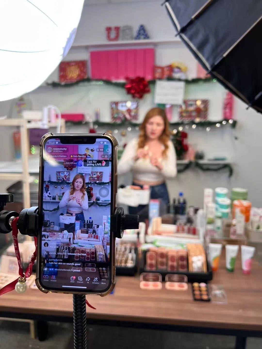 TK直播间矩阵引流案例